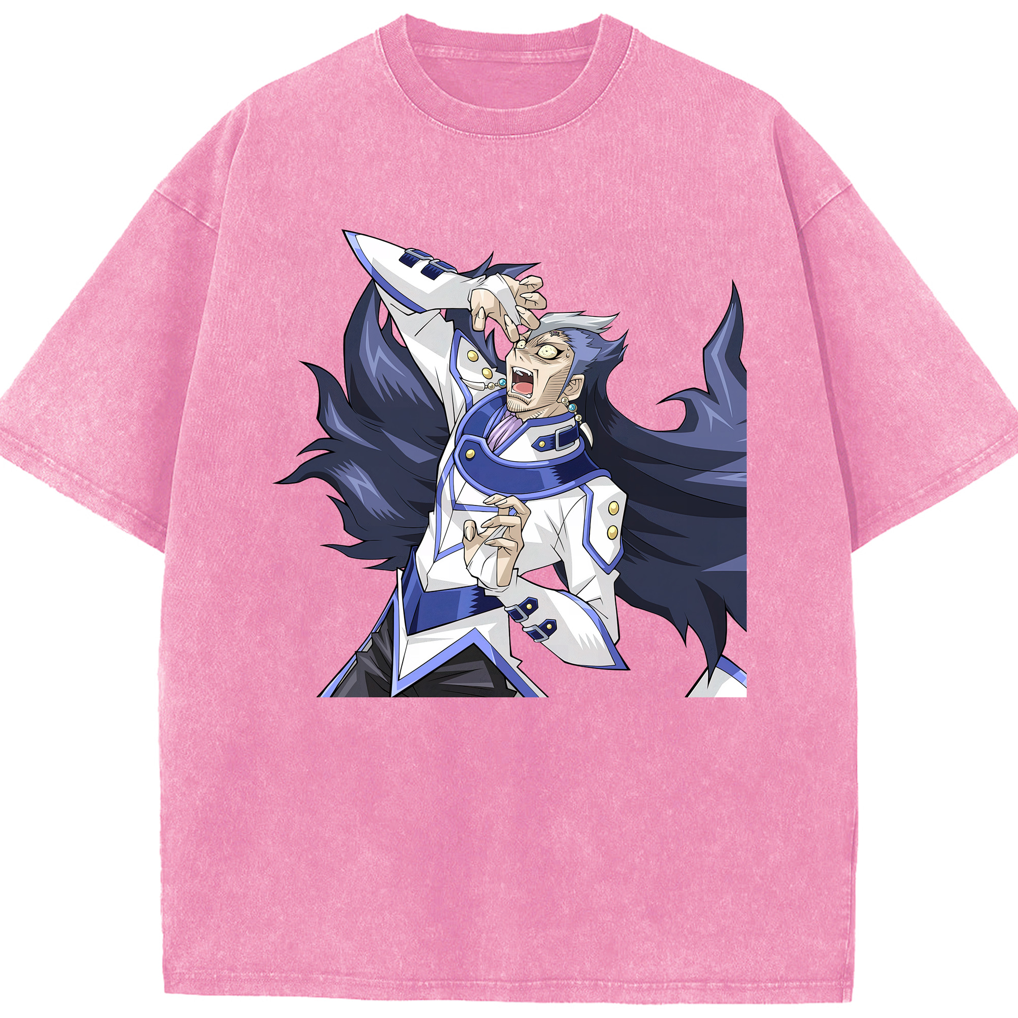 （画像用） 遊☆戯☆王 Yu-Gi-Oh! 綿100% ヴィンテージ風 半袖Tシャツ（フロントプリント）